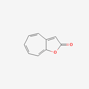 molecular formula C9H6O2 B8797823 2H-Cyclohepta(b)furan-2-one CAS No. 4481-35-0