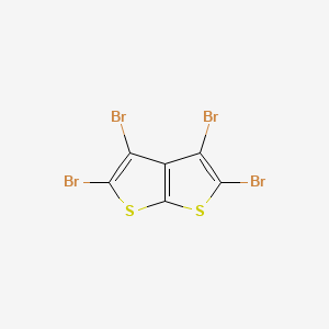 Thieno(2,3-b)thiophene, 2,3,4,5-tetrabromo-