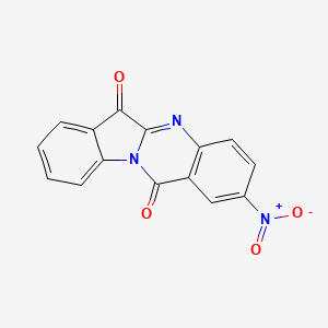 2-Nitroindolo[2,1-b]quinazoline-6,12-dione