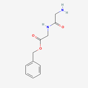 Benzyl 2-[(2-aminoacetyl)amino]acetate