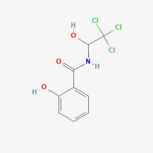 2-Hydroxy-n-(2,2,2-trichloro-1-hydroxyethyl)benzamide