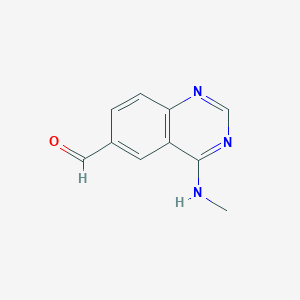 4-(Methylamino)quinazoline-6-carbaldehyde