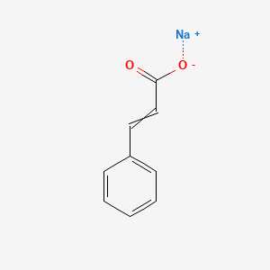 molecular formula C9H7NaO2 B8797958 Sodium cinnamate 
