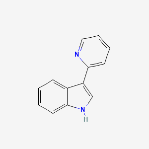 3-(Pyridin-2-yl)-1H-indole