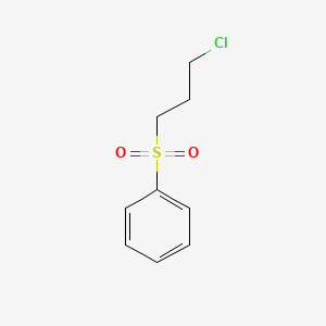 molecular formula C9H11ClO2S B8798037 (3-CHLOROPROPANESULFONYL)BENZENE 