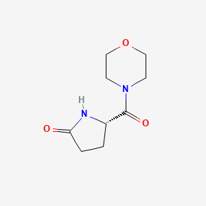 (S)-4-((5-Oxo-2-pyrrolidinyl)carbonyl)morpholine
