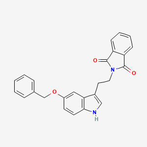 2-(2-(5-Benzyloxy-1H-indol-3-yl)ethyl)isoindole-1,3-dione