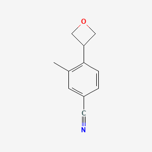 3-Methyl-4-(oxetan-3-YL)benzonitrile