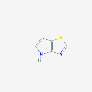 5-methyl-4H-pyrrolo[2,3-d]thiazole