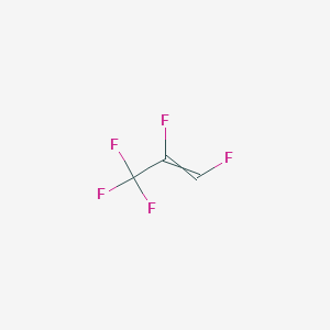 molecular formula C3HF5 B8798068 1,2,3,3,3-Pentafluoropropene 