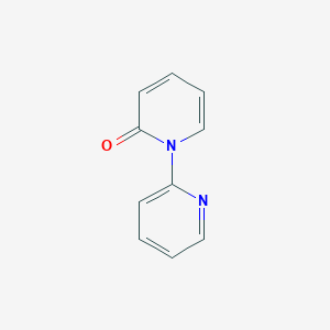 molecular formula C10H8N2O B8798077 2H-[1,2'-Bipyridin]-2-one CAS No. 3480-65-7