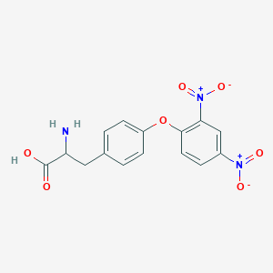 molecular formula C15H13N3O7 B087981 O-Mono-2,4-DNP-L-tyrosine CAS No. 10567-73-4