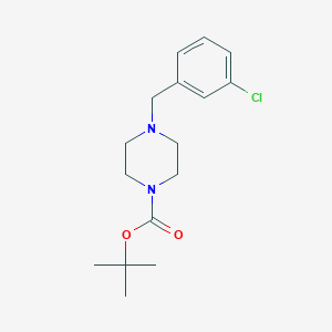 Tert-butyl 4-[(3-chlorophenyl)methyl]piperazine-1-carboxylate