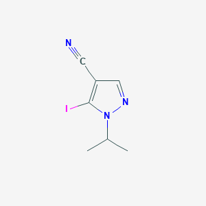 5-Iodo-1-isopropyl-1H-pyrazole-4-carbonitrile