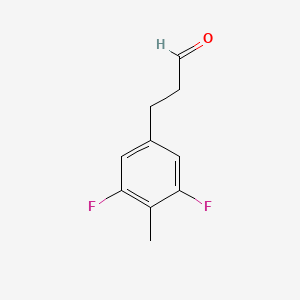 Benzenepropanal, 3,5-difluoro-4-methyl-(or 3-(3,5-Difluoro-4-methylphenyl)propionaldehyde)