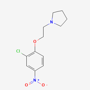 1-[2-(2-chloro-4-nitrophenoxy)ethyl]Pyrrolidine