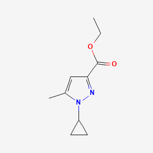 ethyl 1-cyclopropyl-5-methyl-1H-pyrazole-3-carboxylate