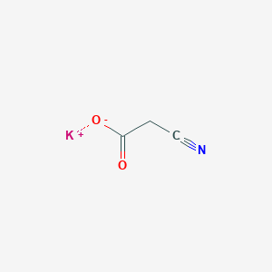 molecular formula C3H2KNO2 B8798306 Potassium 2-cyanoacetate 