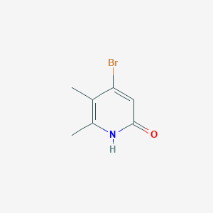 4-bromo-5,6-dimethylpyridin-2(1H)-one