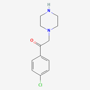 1-(4-Chlorophenyl)-2-piperazine-1-yl-ethanone