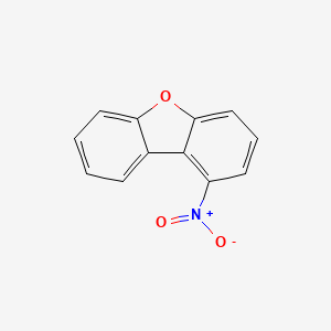 molecular formula C12H7NO3 B8798574 1-Nitrodibenzofuran CAS No. 87812-99-5