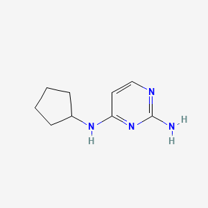 N4-cyclopentylpyrimidine-2,4-diamine