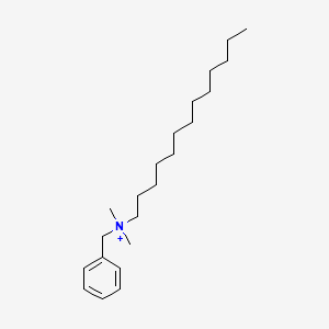 molecular formula C22H40N+ B8798649 N-Benzyl-N,N-dimethyltridecan-1-aminium 