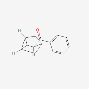 Tricyclo(2.2.1.02,6)hept-3-yl phenyl ketone