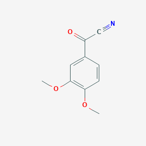 B8798748 3,4-Dimethoxybenzoyl cyanide CAS No. 65961-86-6