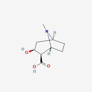 molecular formula C9H15NO3 B8798807 Ecgonine CAS No. 876657-17-9