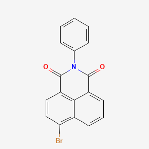 molecular formula C18H10BrNO2 B8798866 6-bromo-2-phenyl-1H-benzo[de]isoquinoline-1,3(2H)-dione 