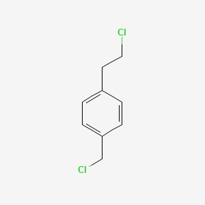 molecular formula C9H10Cl2 B8798878 4-(2-Chloroethyl)benzyl chloride CAS No. 53459-40-8