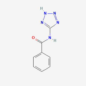 molecular formula C8H7N5O B8798895 N-(1H-Tetrazol-5-yl)benzamide CAS No. 4847-62-5