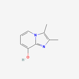molecular formula C9H10N2O B8798904 2,3-Dimethylimidazo[1,2-a]pyridin-8-ol 