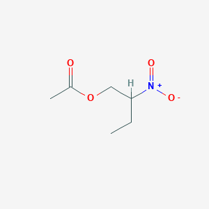 molecular formula C6H11NO4 B8798908 2-Nitrobutyl acetate CAS No. 2123-71-9