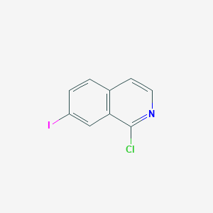 molecular formula C9H5ClIN B8798932 1-Chloro-7-iodoisoquinoline 