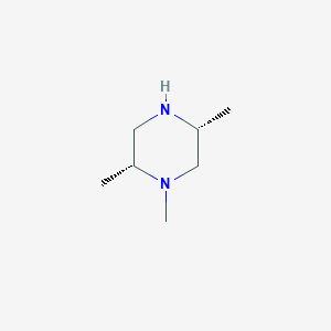 molecular formula C7H16N2 B8798938 (2R,5R)-1,2,5-Trimethylpiperazine 