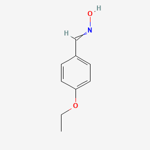 molecular formula C9H11NO2 B8798963 N-[(4-ethoxyphenyl)methylidene]hydroxylamine 
