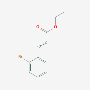 molecular formula C11H11BrO2 B8798986 Ethyl o-bromocinnamate 