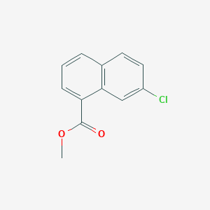 molecular formula C12H9ClO2 B8799001 Methyl 7-chloro-1-naphthoate CAS No. 5471-31-8