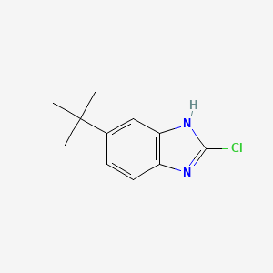 5-tert-butyl-2-chloro-1H-benzo[d]imidazole