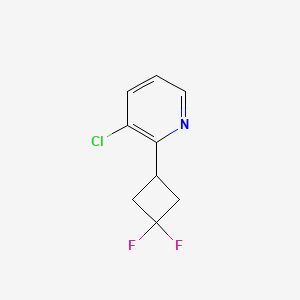 3-Chloro-2-(3,3-difluorocyclobutyl)pyridine