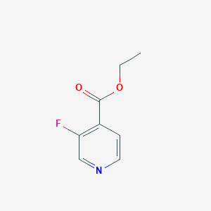 molecular formula C8H8FNO2 B8799042 Ethyl 3-fluoroisonicotinate CAS No. 343-72-6