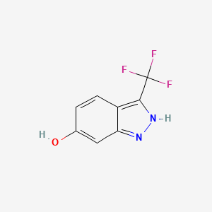 3-(trifluoromethyl)-1H-indazol-6-ol