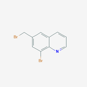 8-Bromo-6-(bromomethyl)quinoline