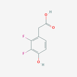 2-(2,3-Difluoro-4-hydroxyphenyl)acetic acid