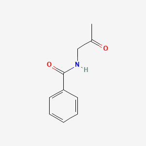 molecular formula C10H11NO2 B8799172 N-(2-Oxopropyl)benzamide CAS No. 50996-03-7