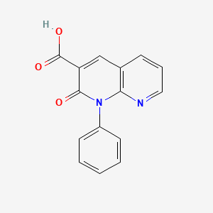 2-Oxo-1-phenyl-1,2-dihydro-1,8-naphthyridine-3-carboxylic acid