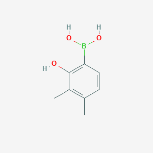 molecular formula C8H11BO3 B8799202 (2-Hydroxy-3,4-dimethylphenyl)boronic acid CAS No. 259209-31-9