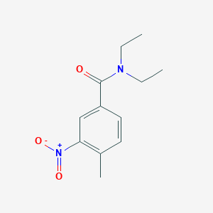 N,N-diethyl-4-methyl-3-nitrobenzamide